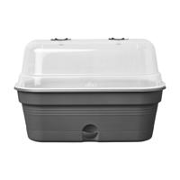 Elho green basics grow tray all-in-1 living black 39 - thumbnail
