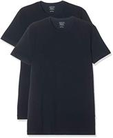 Claesens T-shirt O-hals stretch 2-pack blauw - thumbnail