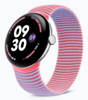 Google Pixel Watch Gradient Stretch Band - Compatibel met de Pixel Watch en 2, en 3 en 4 41 mm - Pioen/Iris, maat XS - thumbnail