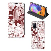 Bookcase Samsung Galaxy A31 Watercolor Flowers - thumbnail