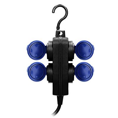 Enzo hangkoppeling zwart ip44 h05 3x1,5qmm 5m 4v met klep | rubber snoer 6871980