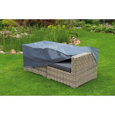 Nature Tuinmeubelafdekhoes voor 2-zits loungebank afdekking Nature Tuinmeubelafdekhoes voor 2-zits loungebank afdekking