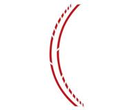 Tape voor wielen Foliatec 34440 Rood - thumbnail