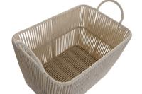 Mandenset DKD Home Decor Beige Metaal 39 x 29 x 31 cm 3 Onderdelen - thumbnail