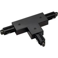 SLV 1-faseT-Connector 2 aarde rechts zwart - 143080 - thumbnail