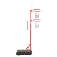 VidaXL Basketbalset draagbaar verstelbaar 200-236 cm - thumbnail
