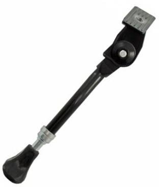 Ursus Zijstandaard verstelbaar 16-18" elegance aluminium - zwart