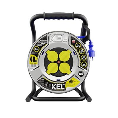 Kel Kabelhaspel prof H07BQ-F 3x2,5qmm 40m blauw - 1167340 Kel Kabelhaspel prof H07BQ-F 3x2,5qmm 40m blauw - 1167340