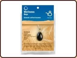 Steenbok Onyx Sterrenbeeldhanger met RVS Kettinkje