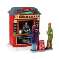 Kerstfiguur Global bean coffee kiosk LEMAX - Lemax - thumbnail