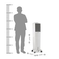 Draagbare Verdampingsluchtverfrisser HJM DIET35I 170 W 35 L - thumbnail