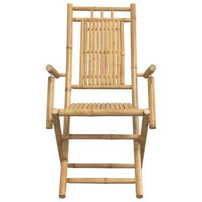 Tuinstoelen 6 st inklapbaar 53x66x99 bamboe