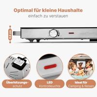 Proficook elektrisch fornuis PC-DKP 1211 2-pits 2800W - thumbnail