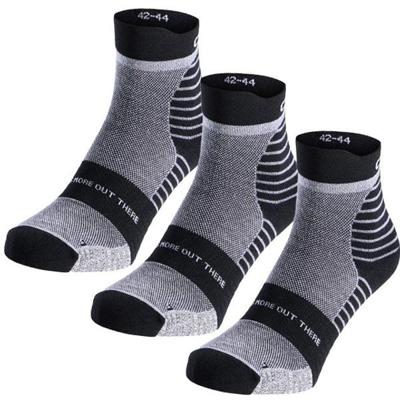 Odlo Performance Merino Quarter Trail Sokken - 3 paar