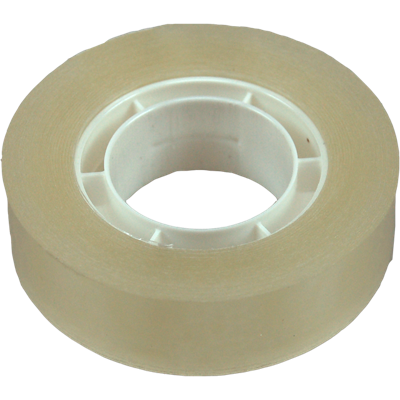 Officetape | PP | 15mm | 33m | transparant | 10 stuks
