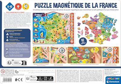 CLEMENTONI - Magnetische puzzel uit Frankrijk