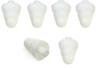 Shure EATFL1-6 dennenboom-oorstukken voor SE oordopjes, 6 stuks