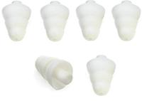 Shure EATFL1-6 dennenboom-oorstukken voor SE oordopjes, 6 stuks - thumbnail