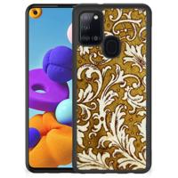 Hoesje TPU Samsung Galaxy A21s Barok Goud - thumbnail