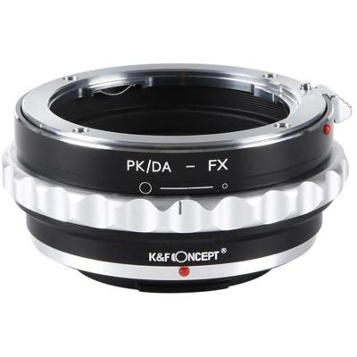 K&F Lens Adapter Pentax K/DA - Fujifilm X