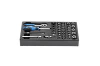 Gedore 1500 ES-20 6626230 Dopsleutelset Metrisch 1/4 (6.3 mm) 37-delig - thumbnail