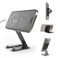 Kenu Stance+ 10-in-1 MagSafe phone houder en stand - Black - thumbnail