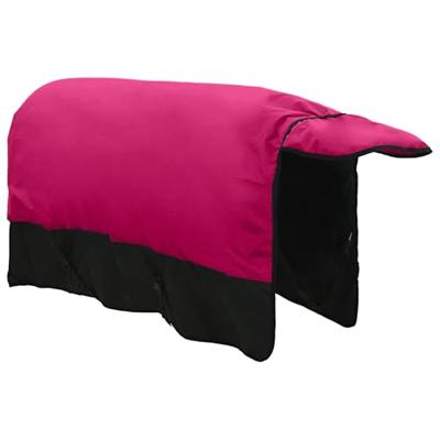 VidaXL Paardendeken roze en zwart 165 cm polyester VidaXL Paardendeken roze en zwart 165 cm polyester