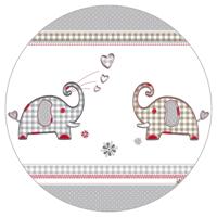 roba Babybed Room Bed 60 x 120 cm (Jumbo Twins grijs, Naturel) - thumbnail