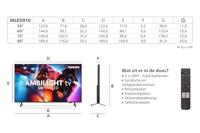 Philips Ambilight TV 75MLED910 Mini LED 4K Smart TV - 75 inch-scherm met P5 Perfect Picture Engine Ultra HD, Titan OS, Dolby Vision en Dolby Atmos Sound - thumbnail