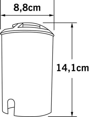 Led grondspot 3 watt covered