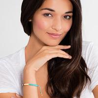 Thomas Sabo LBA0060-848-1 Blauw Zilver Gouden - Maat: 14,5-21 cm Dames armband - thumbnail