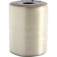 Creativ Company Elastisch koord, rond, dikte 0,8 mm, 1000 m/ 1 rol - thumbnail