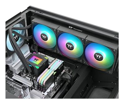Thermaltake LA360 ARGB Sync All-In-One Liquid Cooler System Black PC-waterkoeling Thermaltake LA360 ARGB Sync All-In-One Liquid Cooler System Black PC-waterkoeling