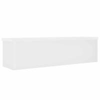 VidaXL Keukenrekken stapelbaar 2 st 60x15x16 cm wit - thumbnail