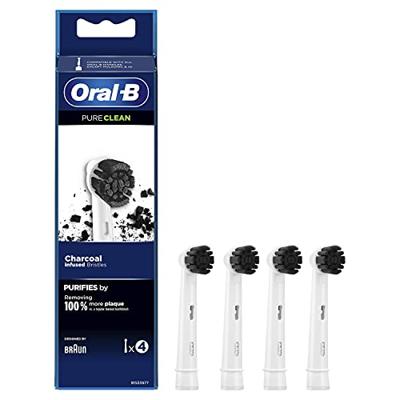 Oral-B Head 4-pack Pure Clean Opzetborstel voor elektrische tandenborstel 4 stuk(s) Wit - thumbnail