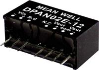 MEAN WELL DPAN02E-15 DC/DC-convertermodule 67 mA 2 W Aantal uitgangen: 2 x Inhoud 1 stuk(s) - thumbnail