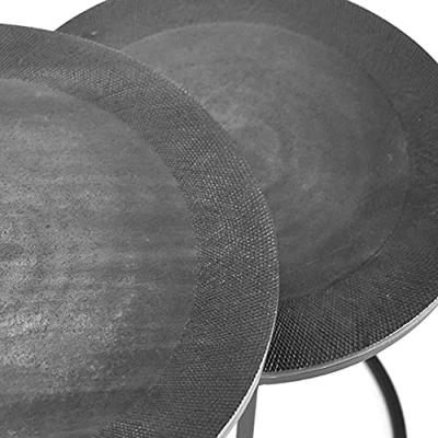 LABEL51 Salontafel 'Pair' Set van 2 stuks, kleur Grijs