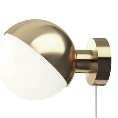 Louis Poulsen VL Studio Wandlamp - Messing - Met draad