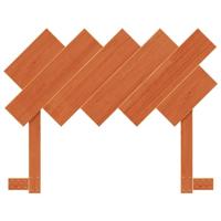 Hoofdbord 100 cm massief grenenhout wasbruin - thumbnail