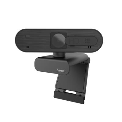 Hama Full HD-webcam 1920 x 1080 Pixel Klemhouder