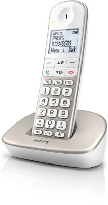 Draadloze telefoon Philips XL4901S/23 1,9" DECT Wit