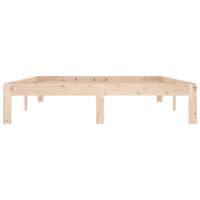 Bedframe massief grenenhout 140x190 cm - thumbnail