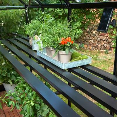 Kweektafel Qube 816, geintegreerd, zwart Halls - Royal well Kweektafel Qube 816, geintegreerd, zwart Halls - Royal well