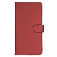 Høyde - Vegan lederen bookcase hoes - 100% Biologisch Afbreekbaar - iPhone 12 Mini - Rood - thumbnail