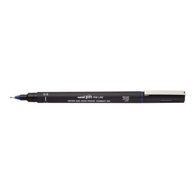 Fineliner Uni-ball Pin 0.5mm blauw | 12 stuks Fineliner Uni-ball Pin 0.5mm blauw | 12 stuks