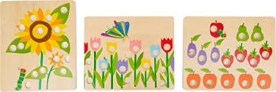 Small Foot rupsje nooitgenoeg houten kleurenspel