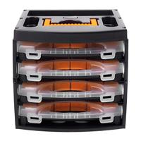 Alutec Assortimentskoffer-set (l x b x h) 322 x 279 x 297 mm Aantal vakken: 16 Variabele onderverdeling Inhoud 1 stuk(s) - thumbnail