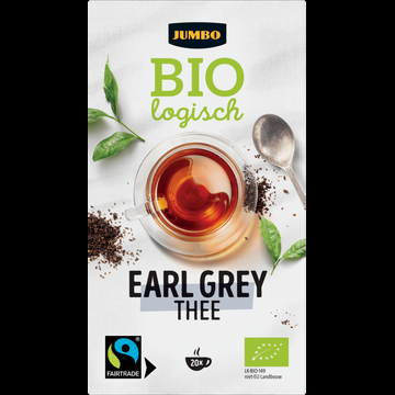 Jumbo Biologisch Earl Grey Thee 35 g Jumbo Biologisch Earl Grey Thee 35 g