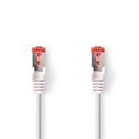 Nedis CAT6a netwerkkabel | S/FTP | RJ45 Male | RJ45 Male | 1.50 m | Rond | LSZH | Wit | Doos - CCGB85330WT15 - thumbnail