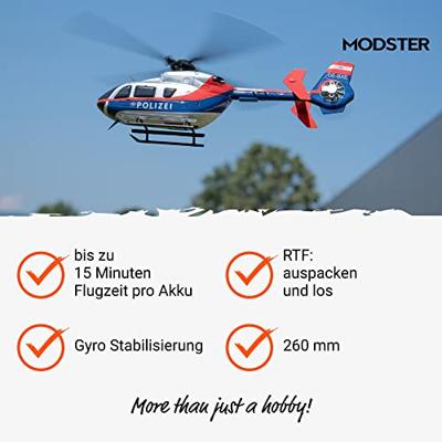 MODSTER EC-135 Polizei Österreich Scale RC helikopter RTF